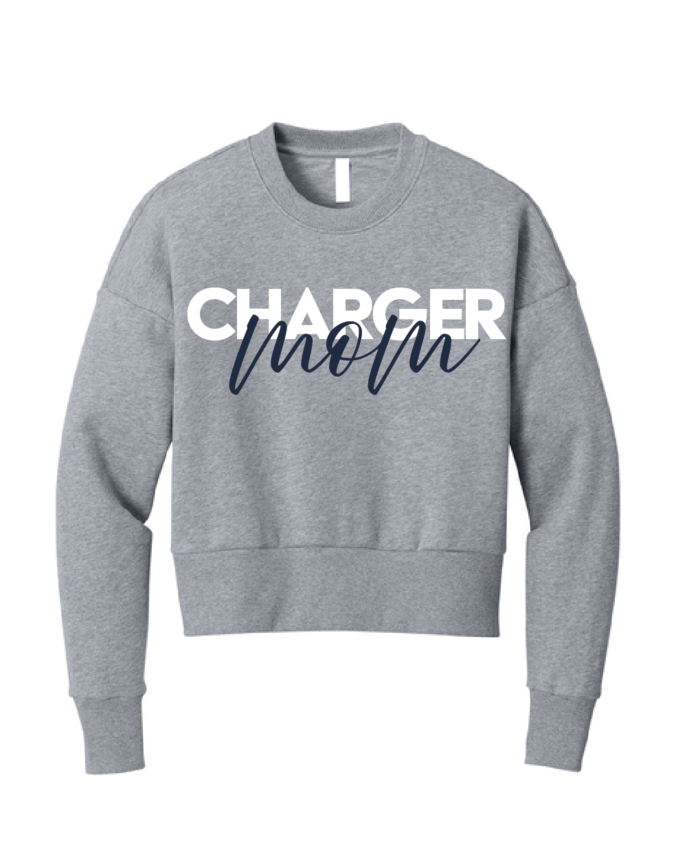 Charger Mom Crew Neck