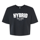 Hybrid Run Club Crop Tee
